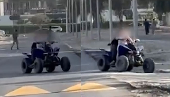 دبئی پولیس نے بچےکے سڑک پر بائیک چلانے پر 38لاکھ روپے جرمانہ عائدکردیا