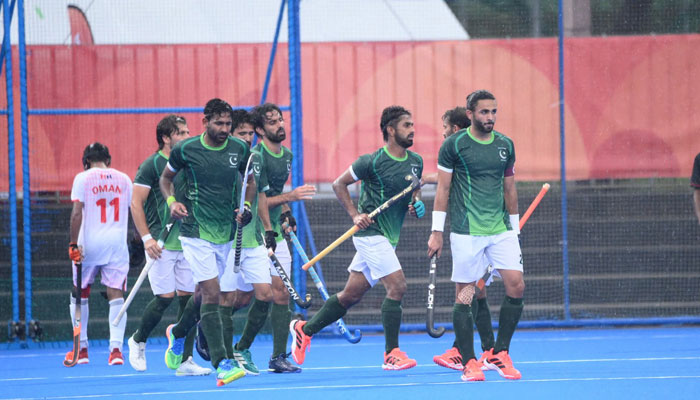 ایشین گیمز ہاکی: پاکستان نے عمان کو آؤٹ کلاس کر دیا، سیمی فائنل میں بھارت سے ٹکرائے گا